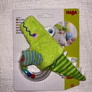 HABA rattle/ teether. NEW/UNOPENED